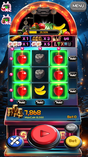 Heart-racey Fruits Golden Slot Ekran Görüntüsü 0