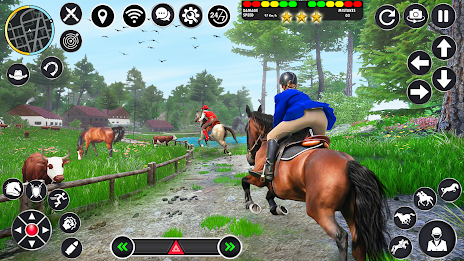 Horse Racing Games Horse Rider應用截圖第0張