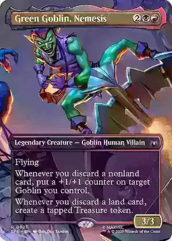 Green Goblin MTG card