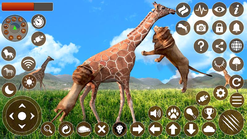 Lion Games 3D Animal Simulator スクリーンショット 3