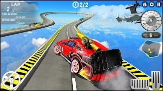 Impossible GT Racing Car Stunt スクリーンショット 1