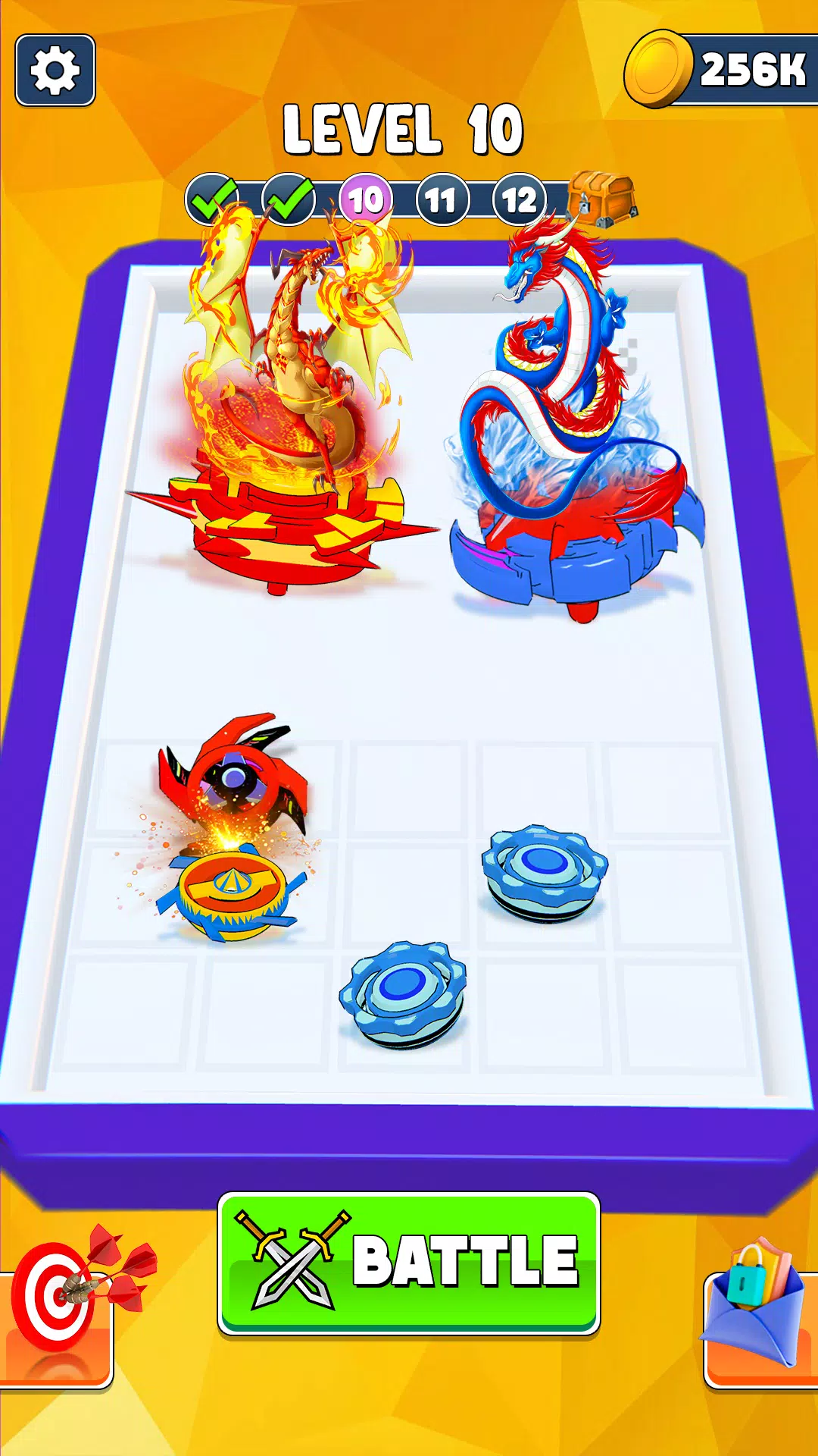 Merge & Battle Spinner Game Screenshot 1