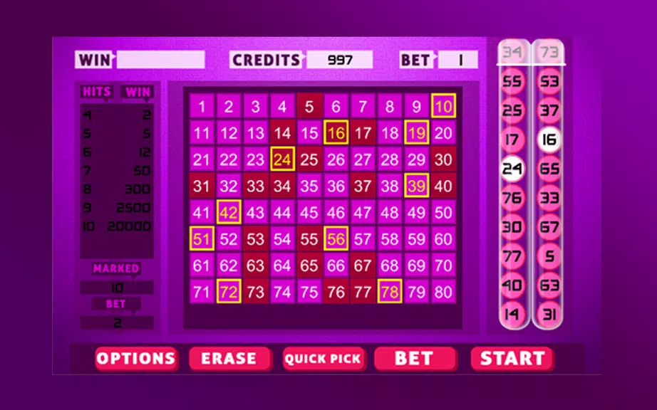 Keno Bingo Скриншот 3