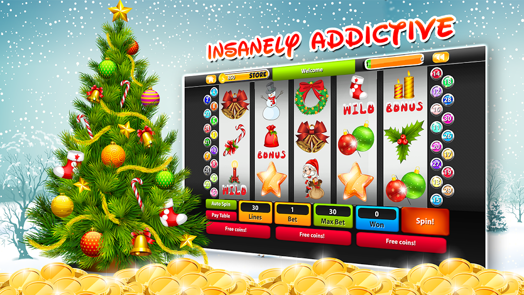 Christmas Slots Casino Schermafbeelding 1