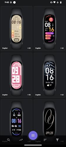 Mi Band 8 Watch Faces Zrzut ekranu 2