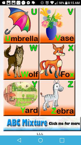 Phonics for Kids Captura de tela 0