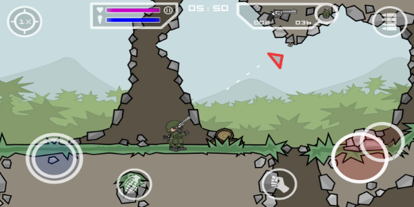 Mini Militia – Doodle Army 2 Ảnh chụp màn hình 3