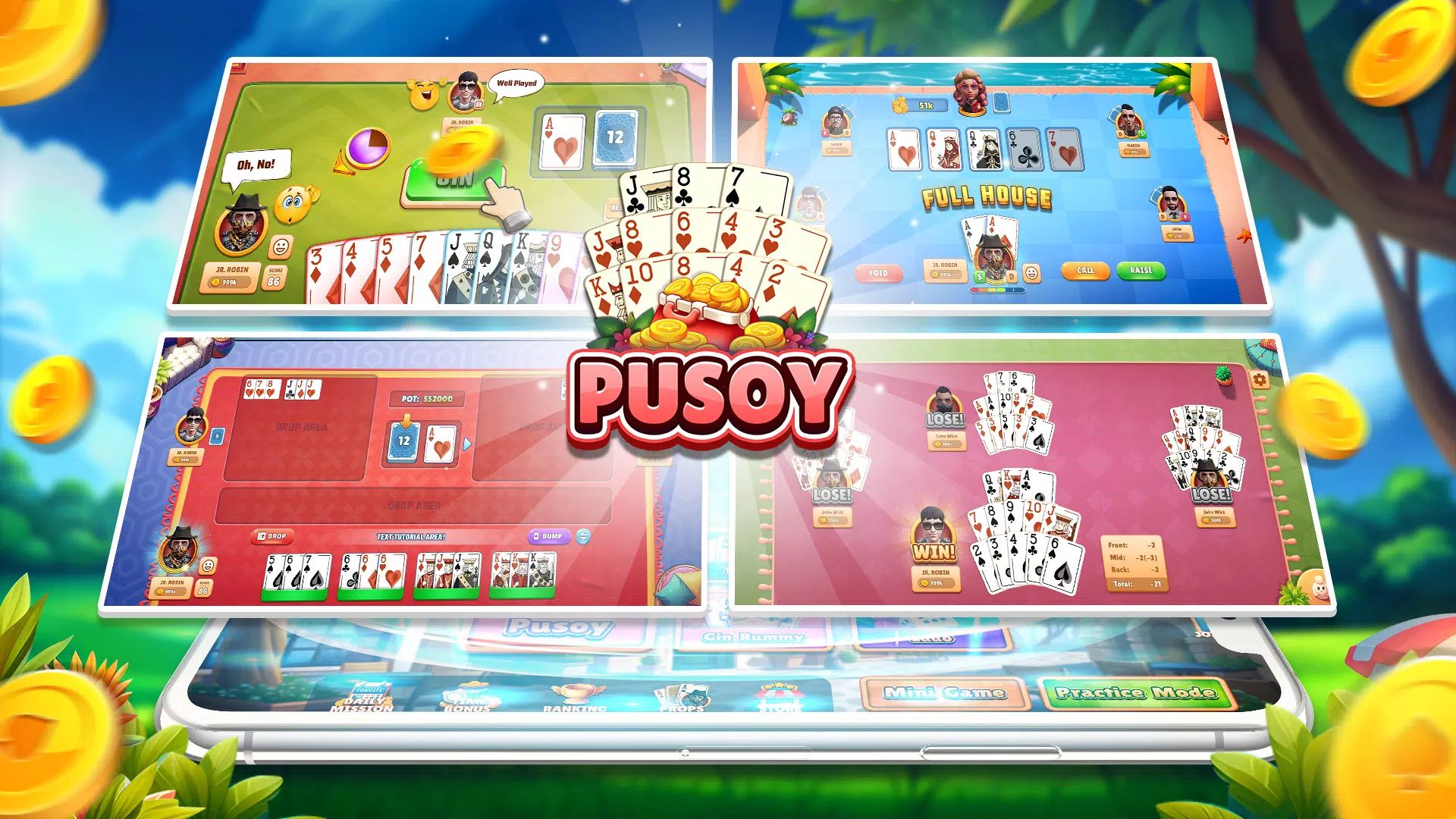 Pusoy Club Offline應用截圖第2張