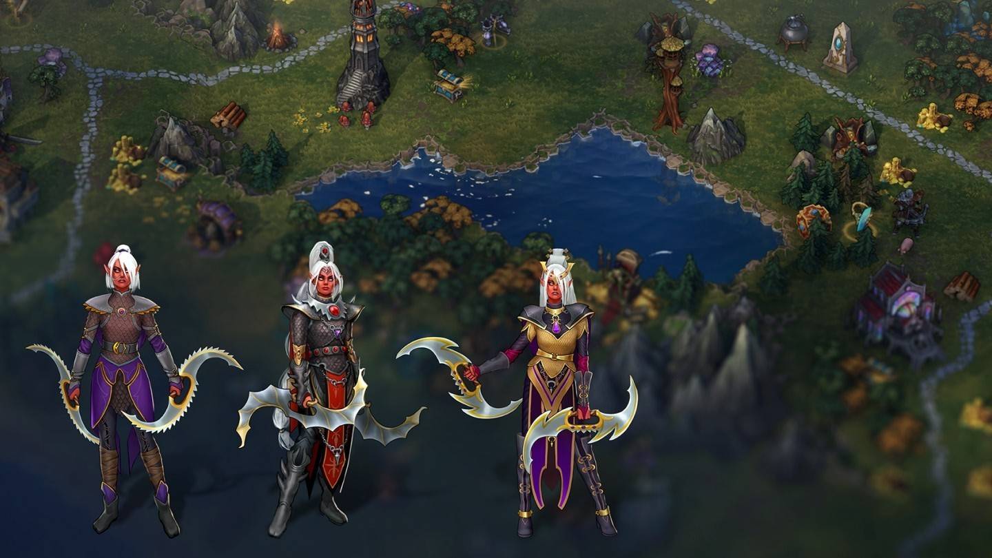 Эволюция фракции Подземелья в Heroes of Might & Magic Olden Era
