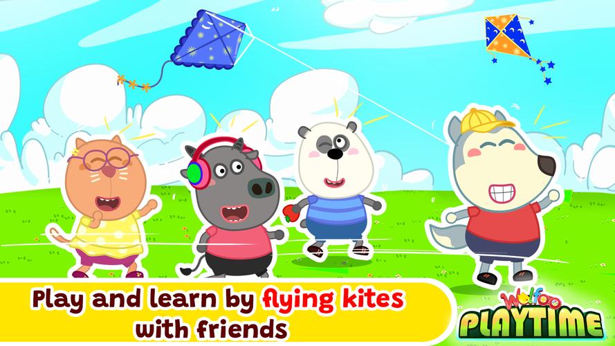 Wolfoo Playtime School Stories Screenshot 1