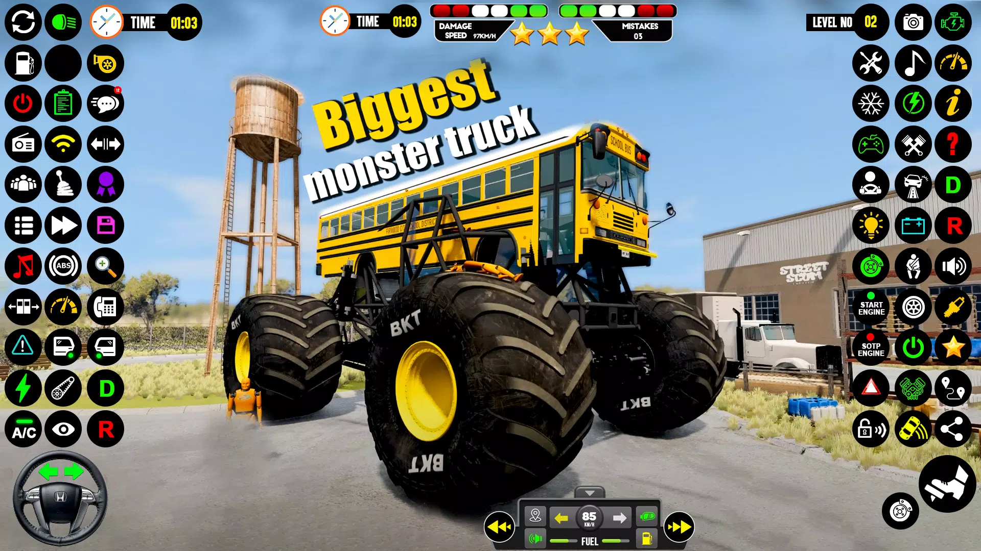 4x4 Monster Truck Game - Derby Скриншот 2