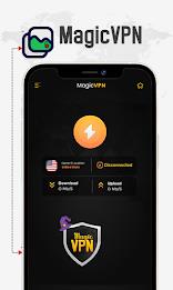 Magic VPN – VPN Fast & Secure Tangkapan skrin 0