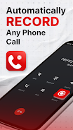 Auto Call recorder App スクリーンショット 0