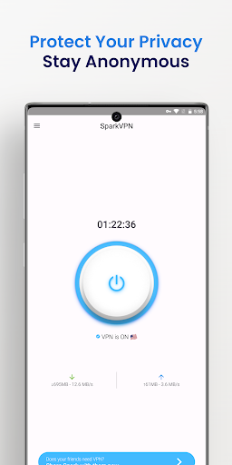 Spark VPN : Fast Secure VPN ภาพหน้าจอ 2