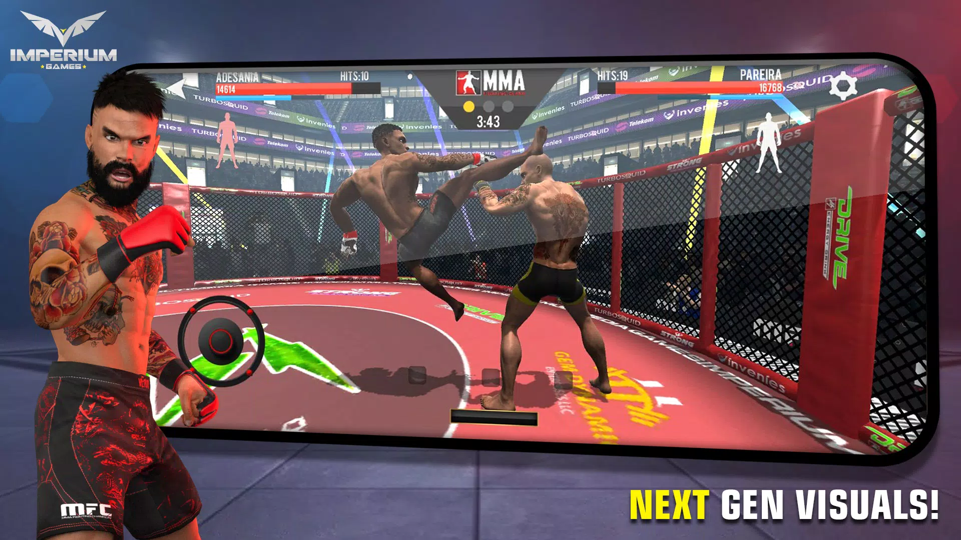 MMA Fighting Clash Captura de pantalla 0