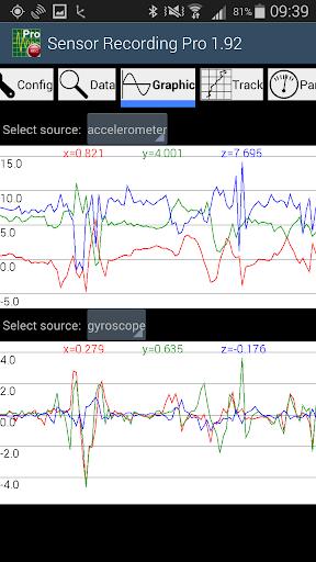 Sensor Recording Lite Captura de tela 3