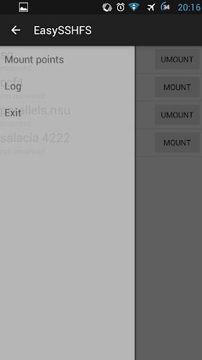 EasySSHFS Tangkapan skrin 3