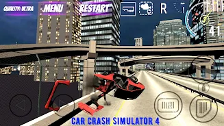 Car Crash Simulator 4 ဖန်သားပြင်ဓာတ်ပုံ 1