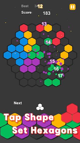 Nine Hexagons Capture d'écran 0