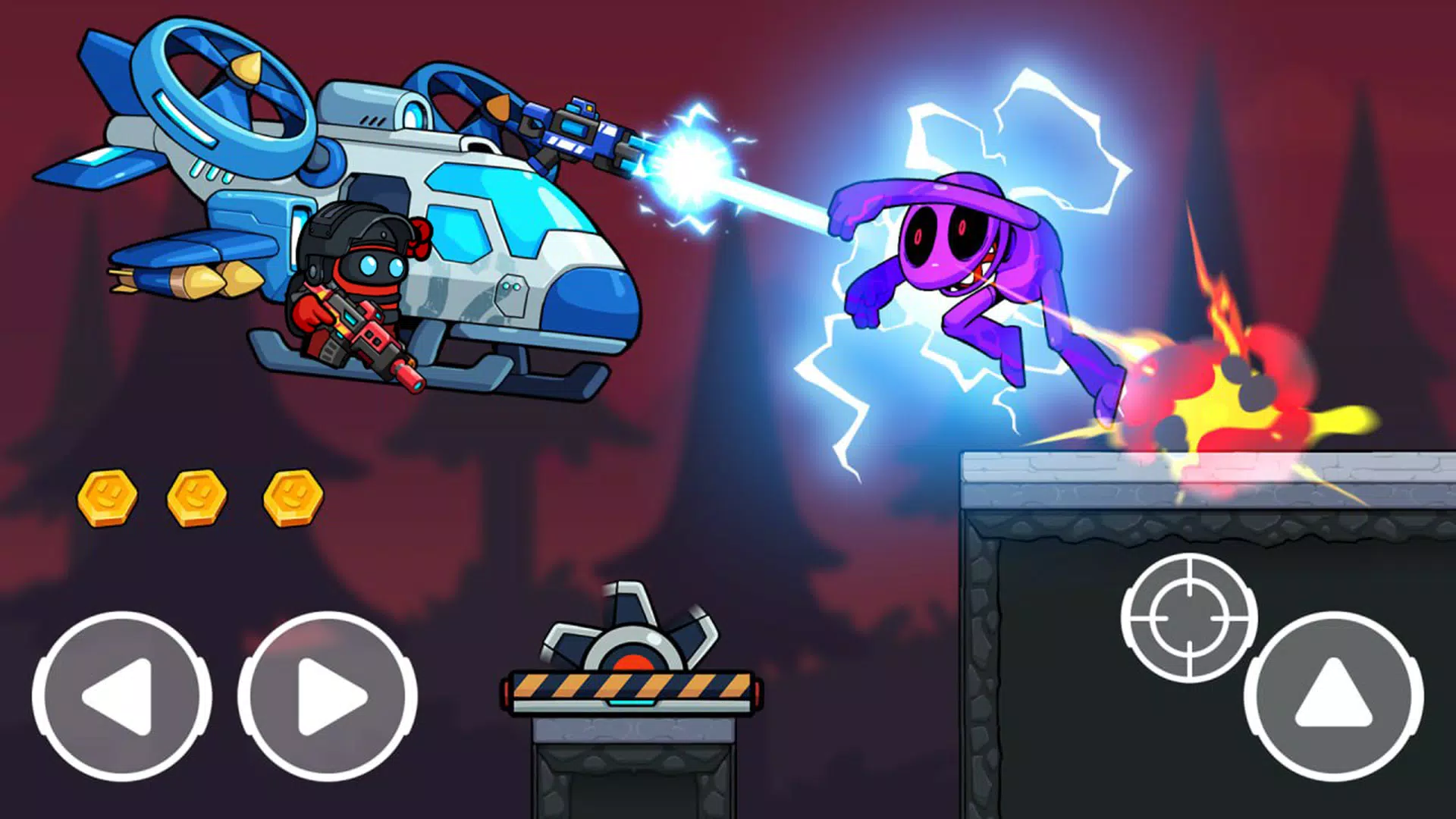 Blue Hero Shooter: Survival Screenshot 2