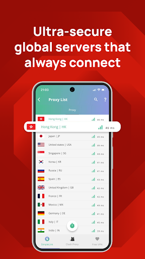 Schermata SimpleLink VPN 2