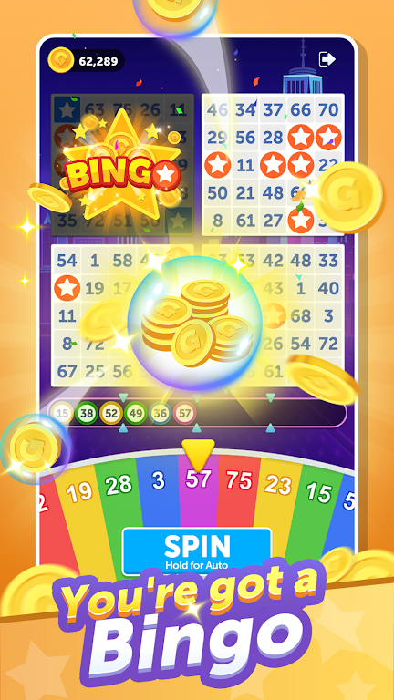 Spinning Bingo Cash स्क्रीनशॉट 1