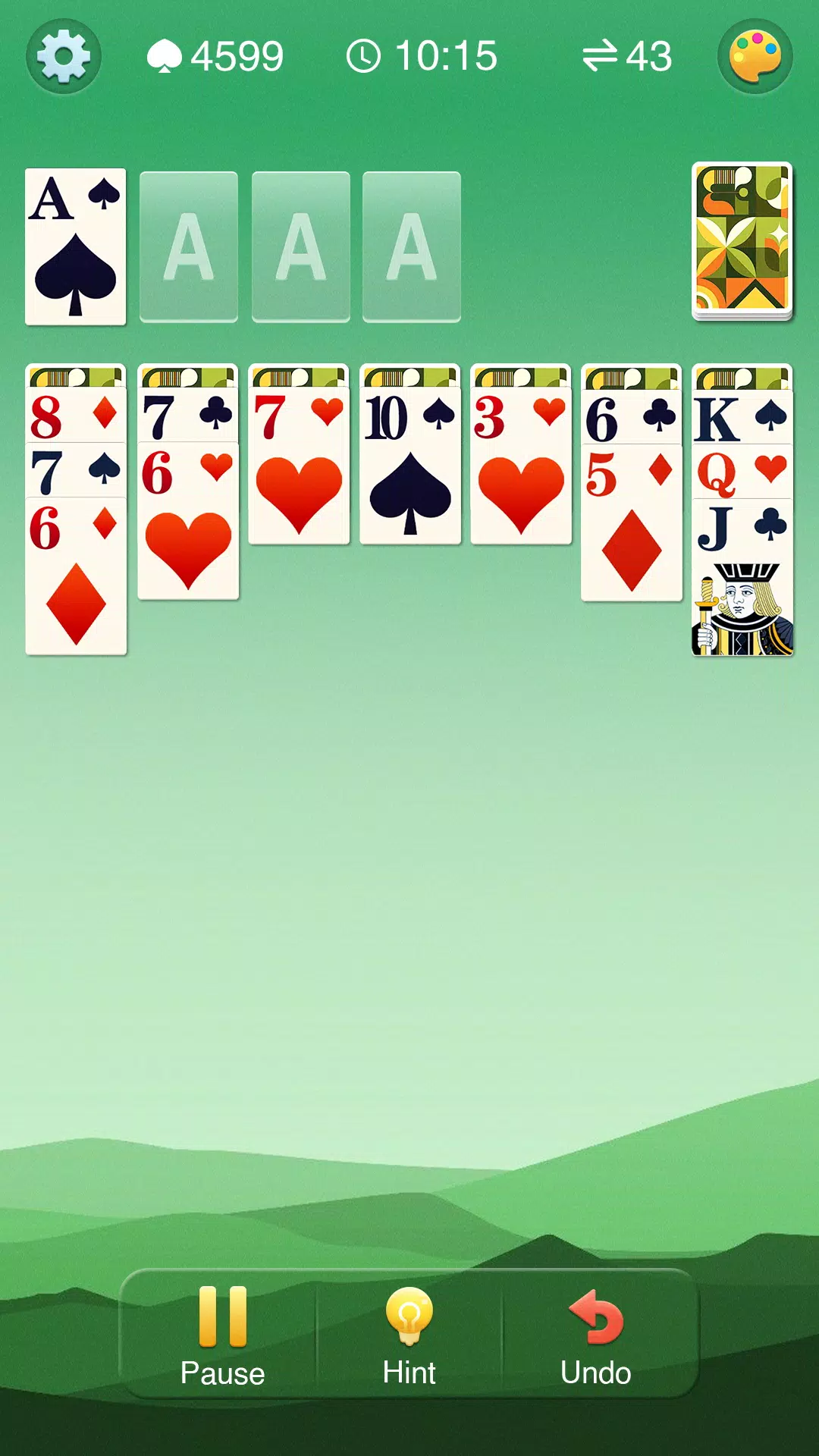 Schermata Solitaire Card Game 3