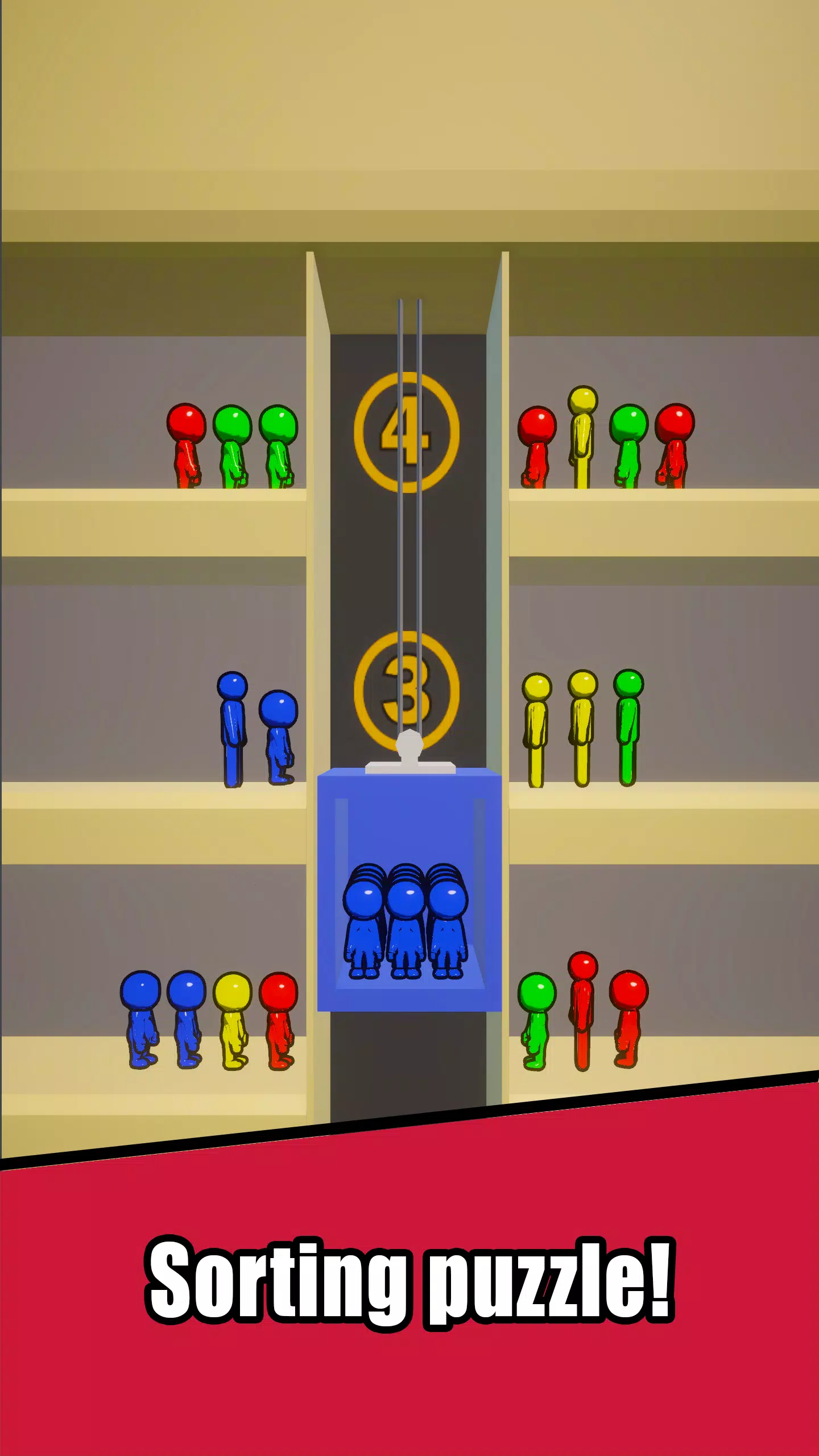 Lift Traffic: elevator game Capture d'écran 0