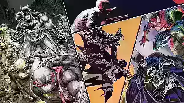 Batman comic artwork 1