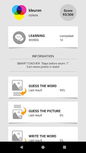 Learn Dutch words (Nederlands) Screenshot 1