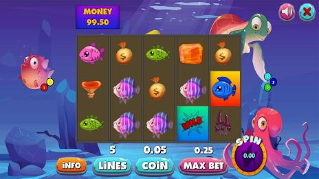 Jackpot underwater City slots Captura de pantalla 0