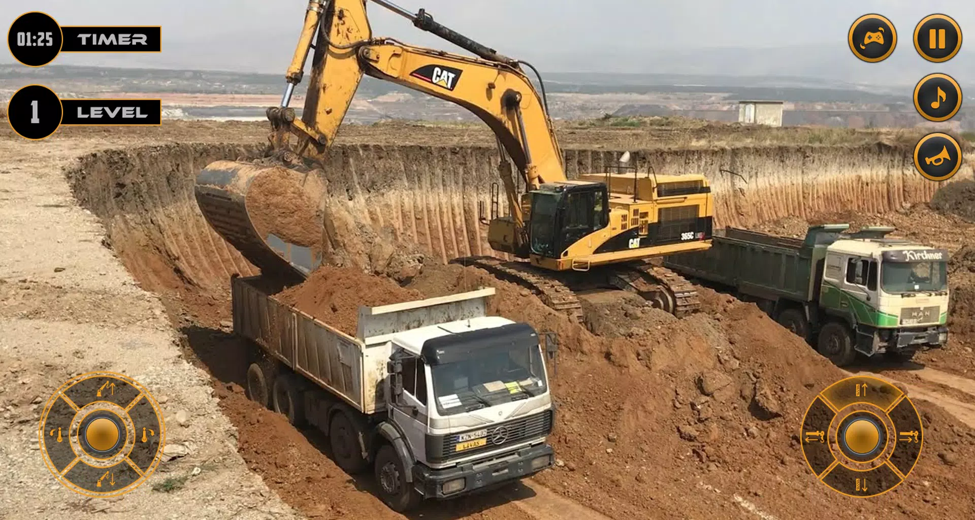 Real Excavator Simulator Games Capture d'écran 0