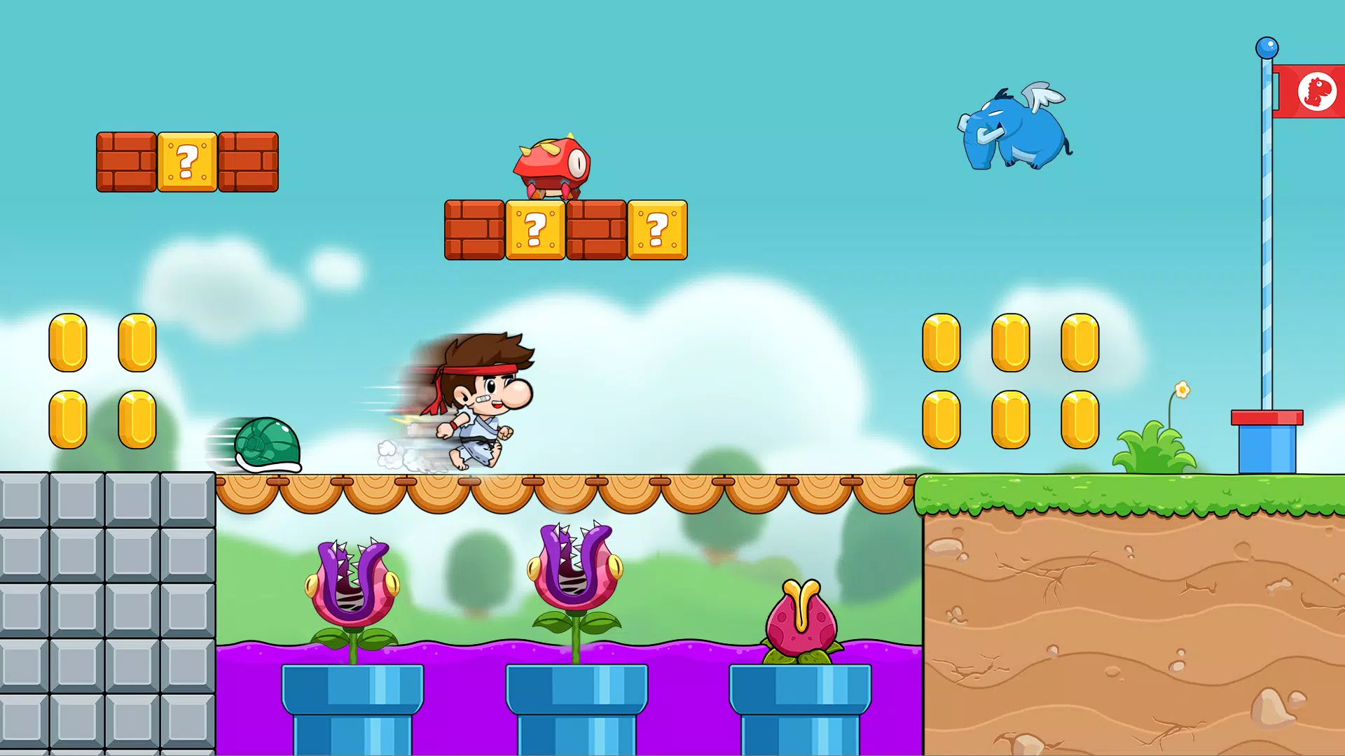 Bean's World Super: Run Games 스크린샷 3