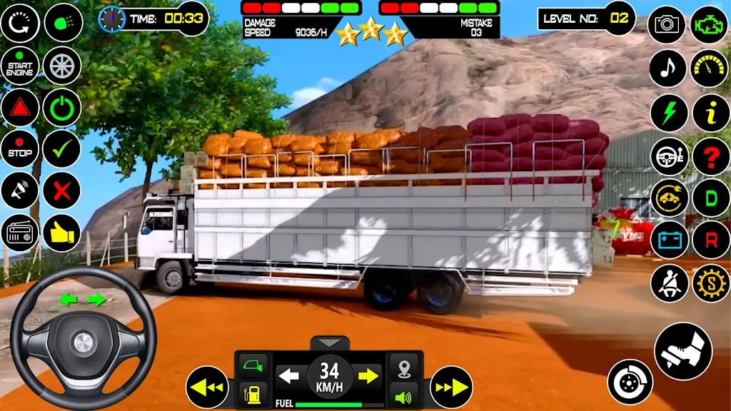 US Mud Truck Transport Game 3D スクリーンショット 2