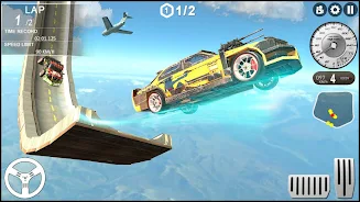 Impossible GT Racing Car Stunt Скриншот 3