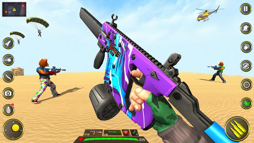 Teddy Bear Gun Shooting Game স্ক্রিনশট 1