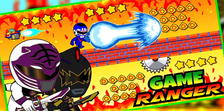 Superheroes Dino Rangers Dash Screenshot 3