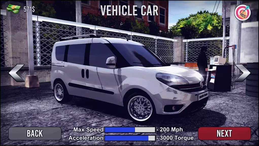 Doblo Drift Simulator Tangkapan skrin 0