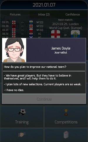 True Football Gerente nacional Mod Apk Download