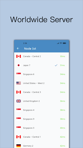 V2VPN - A Fast VPN Proxy ภาพหน้าจอ 2