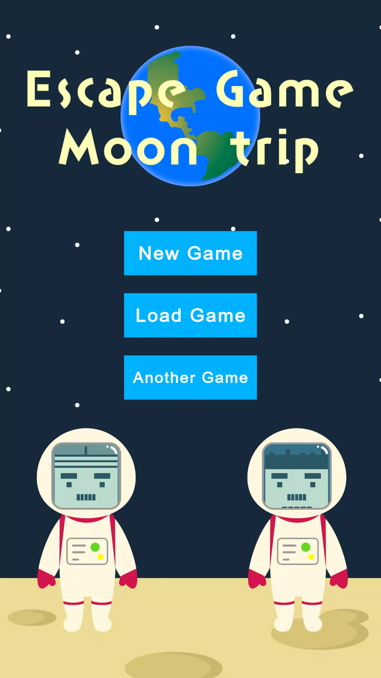 2D Escape Game - Moon Trip Tangkapan skrin 0