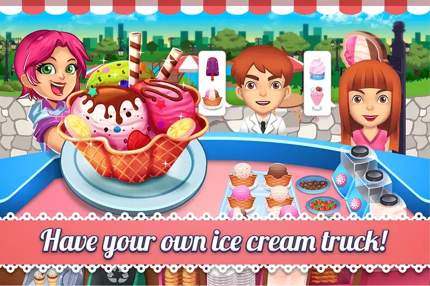 My Ice Cream Shop: Time Manage Ekran Görüntüsü 0