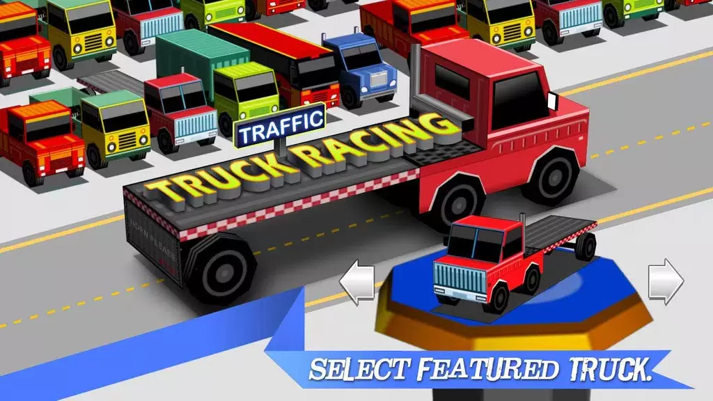 Truck Traffic Racing3D Screenshot 0