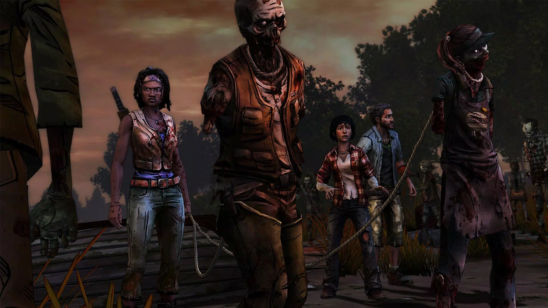 The Walking Dead: Michonne Скриншот 1