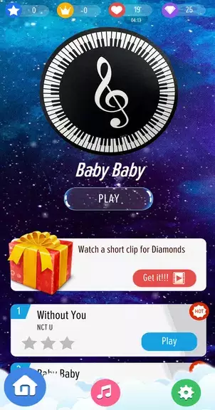 Kpop Piano Magic Tiles Offline - All Korean Song Screenshot 0