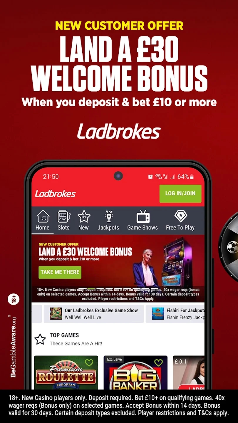 Ladbrokes Casino Slots & Games應用截圖第1張