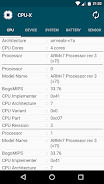 CPU-X স্ক্রিনশট 1