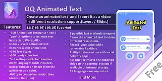 Animated Text Creator - Text A Tangkapan skrin 0