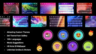 Neon LED Keyboard For Android स्क्रीनशॉट 0