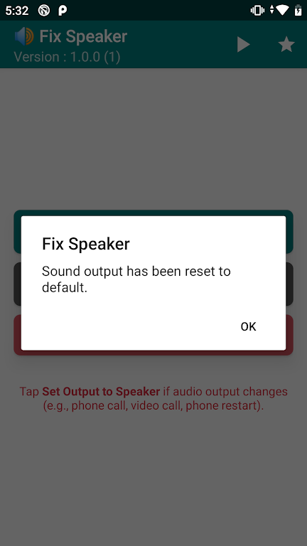 Fix Speaker - Disable Earphone स्क्रीनशॉट 2